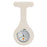 Medshop Fob Watches Cream Silicone Nursing FOB Watch